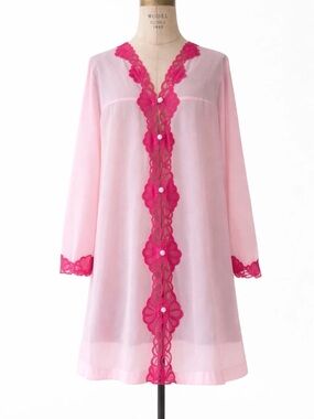 Pucci Formfit Rogers 1960s Pink Robe
